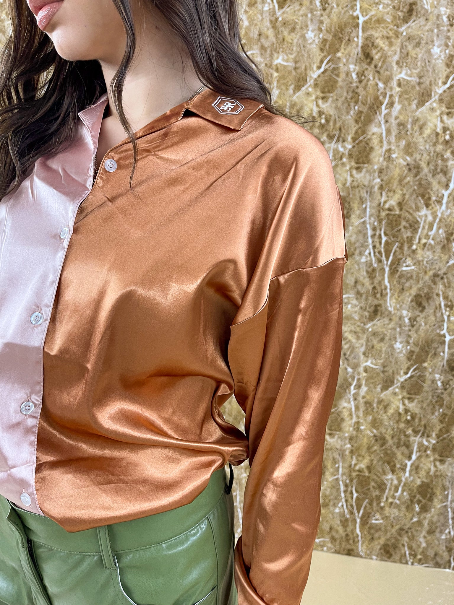 Two Tone Blouse