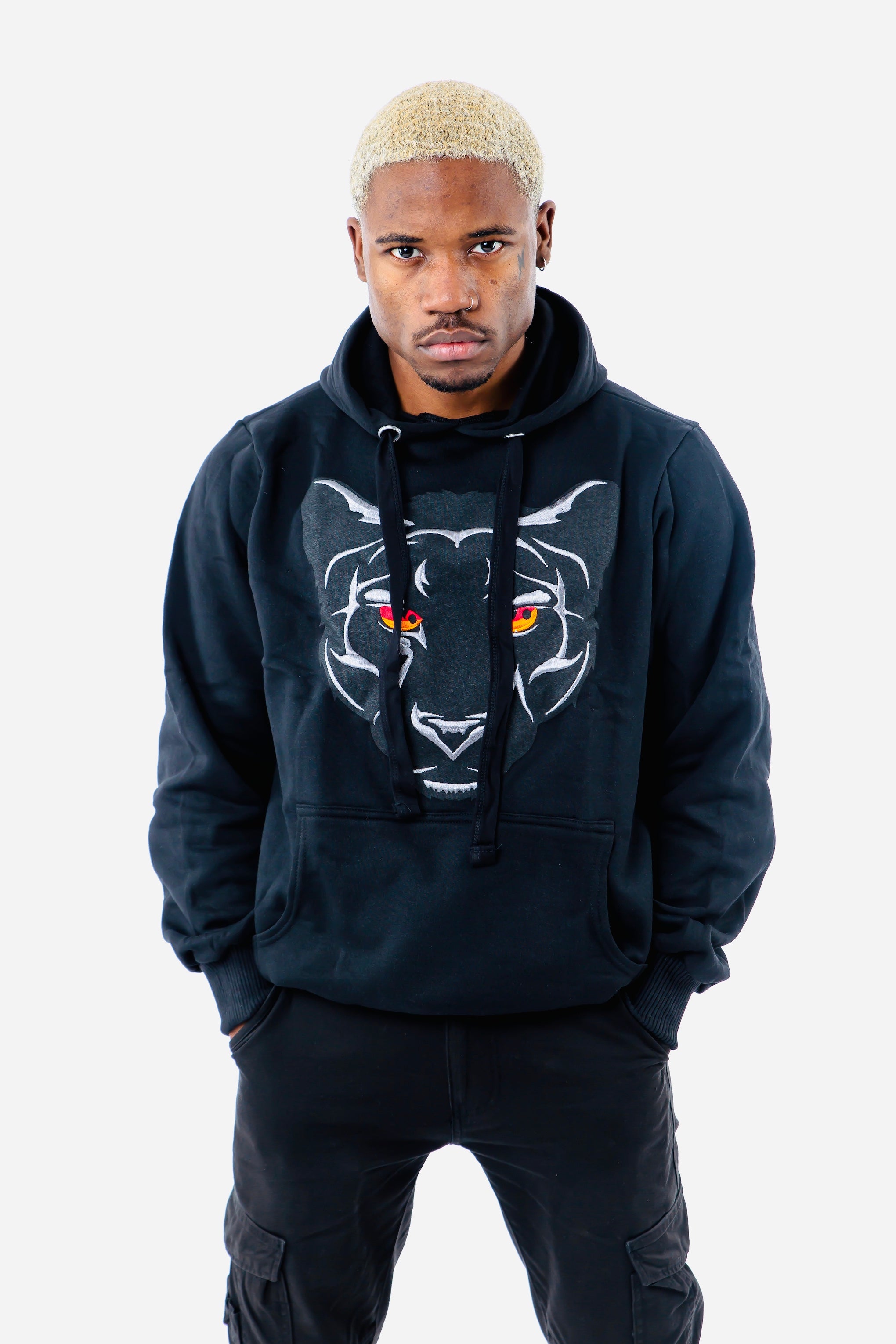 Panther Hoodie - Black