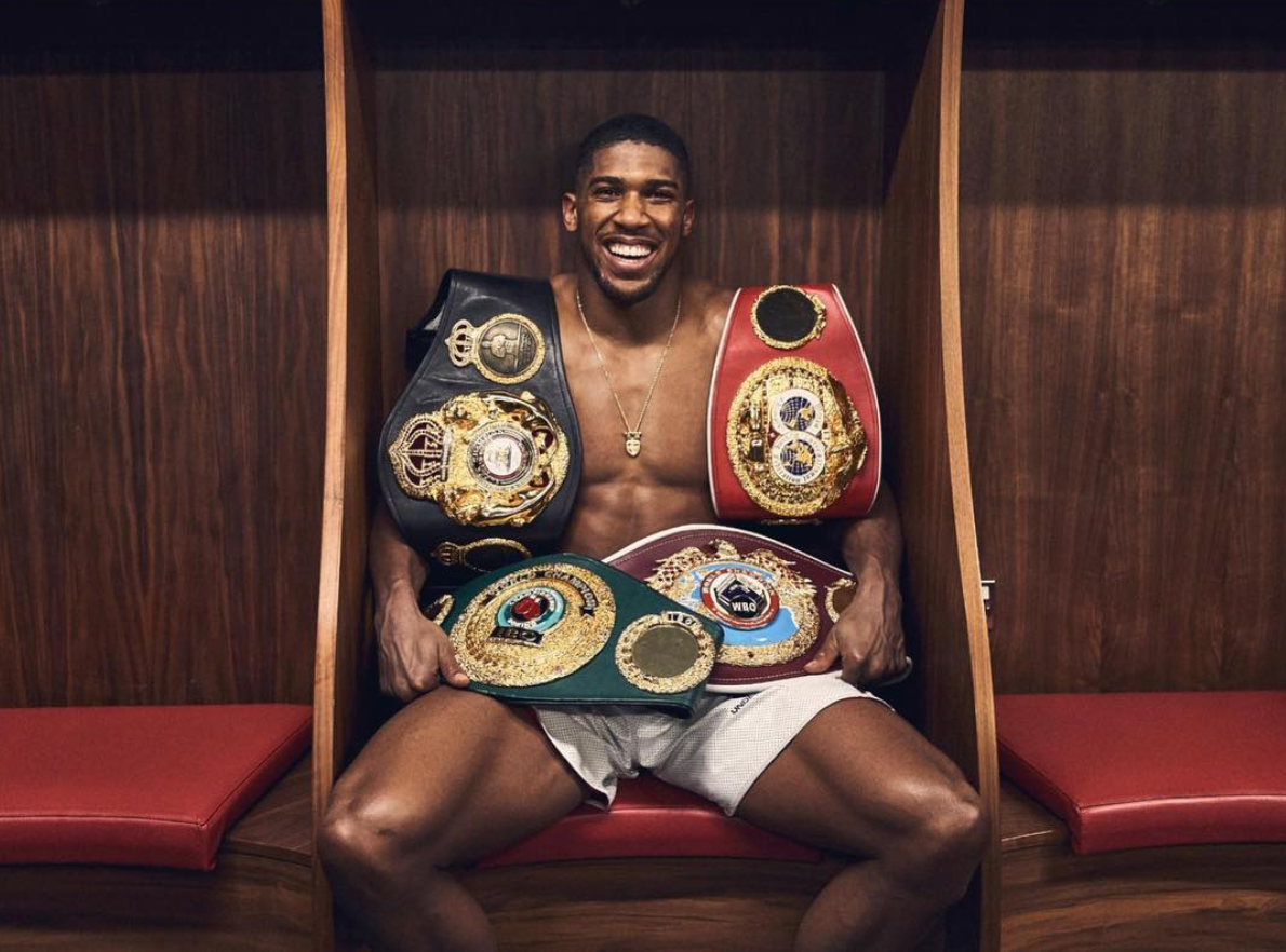 World Champion Anthony Joshua