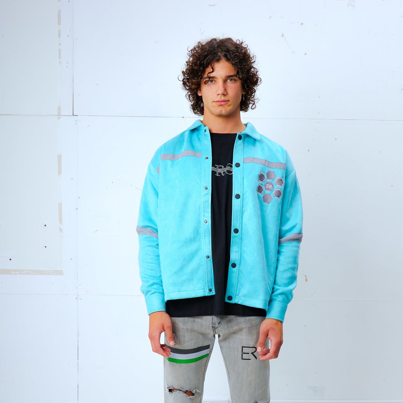 Suede Trucker Jacket