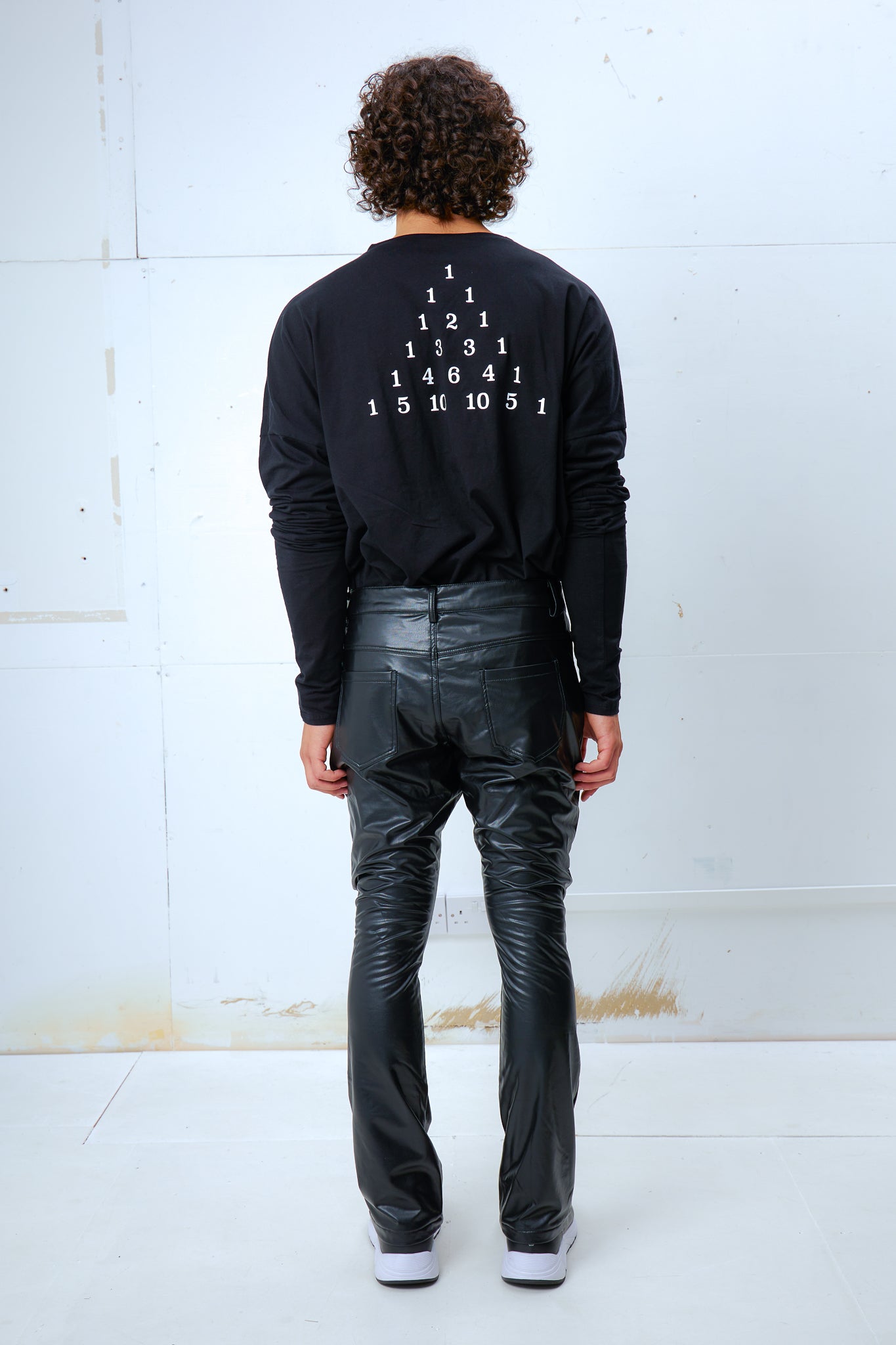 Flare Leather Pants