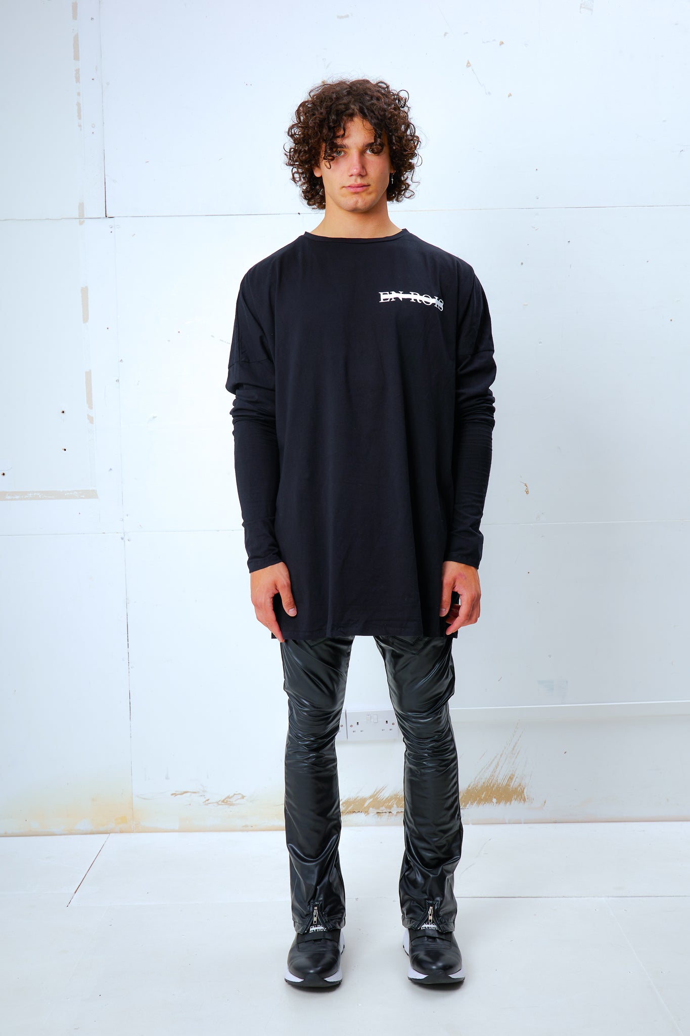 Oversized Extended Long Sleeve T Shirt