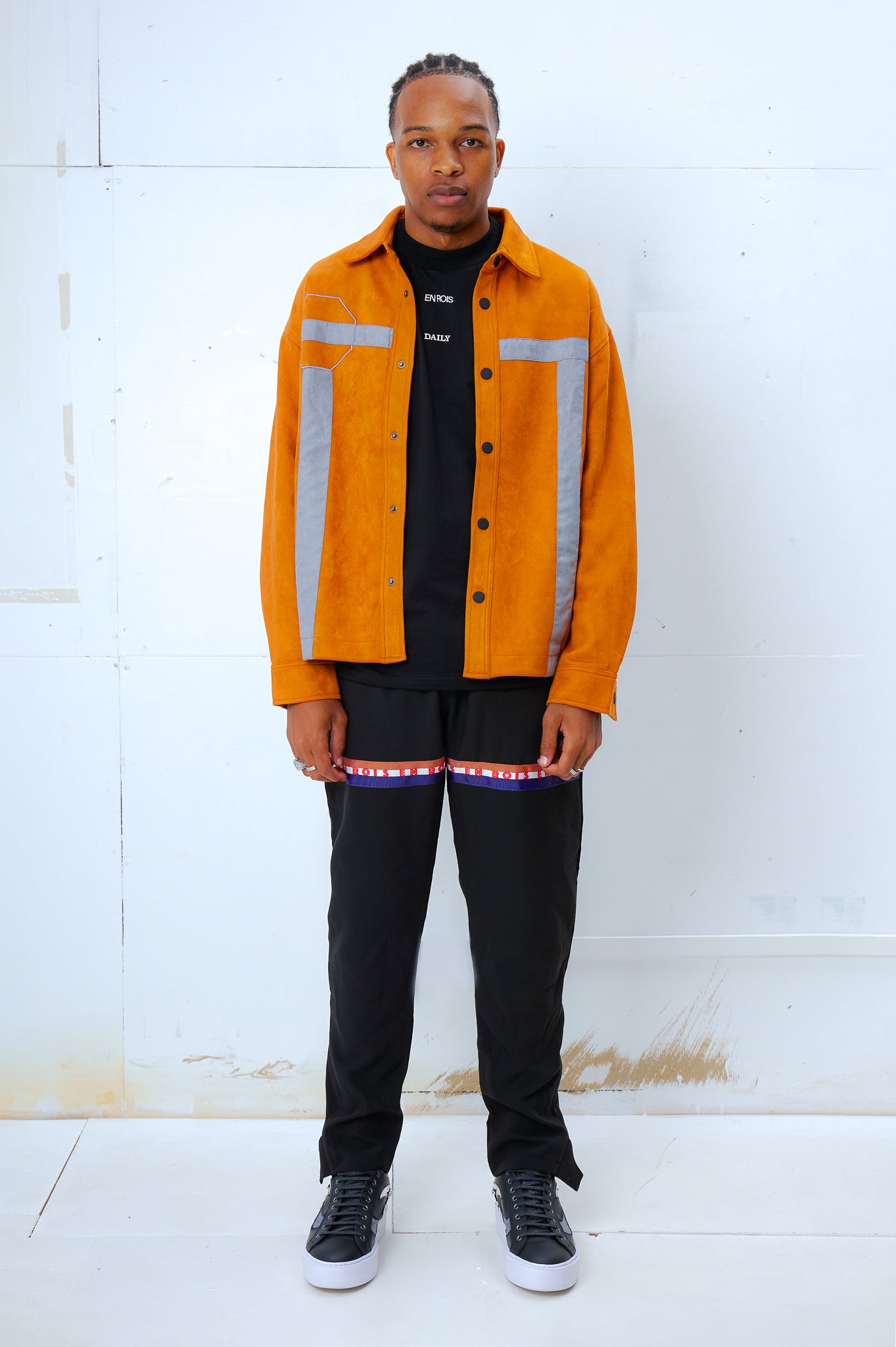 Suede Overshirt
