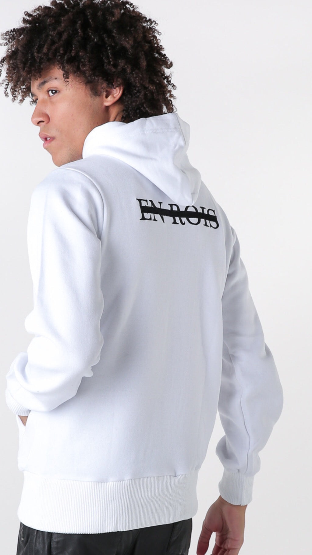 Panther Hoodie - White