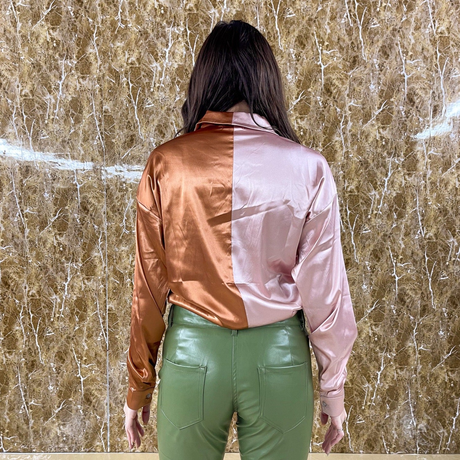 Two Tone Blouse
