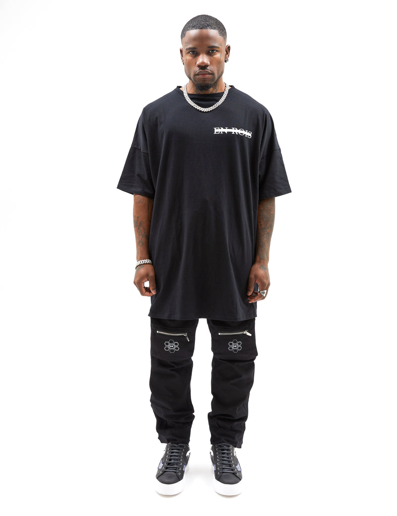 Oversized Extended Short Sleeve T Shirt