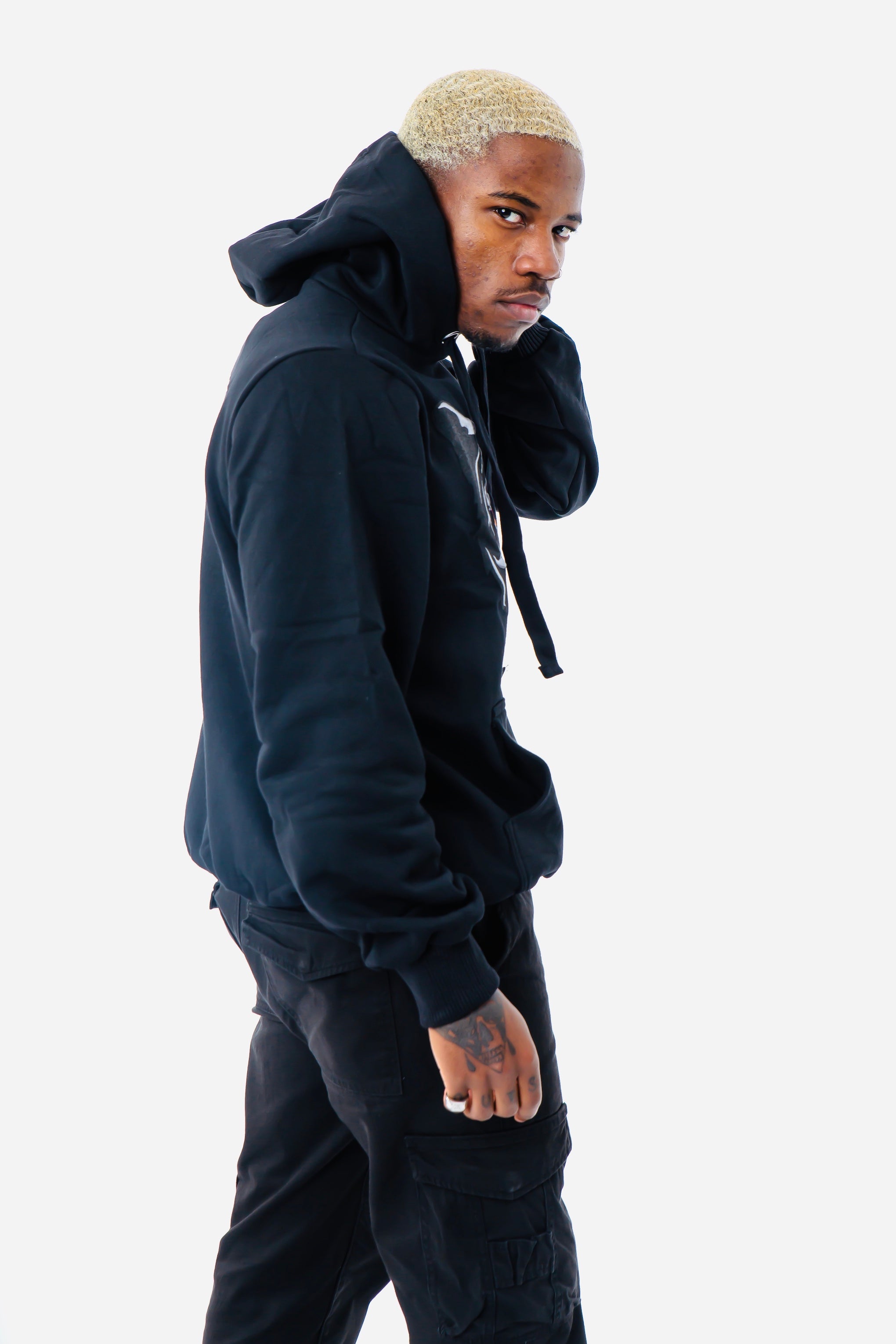 Panther Hoodie - Black