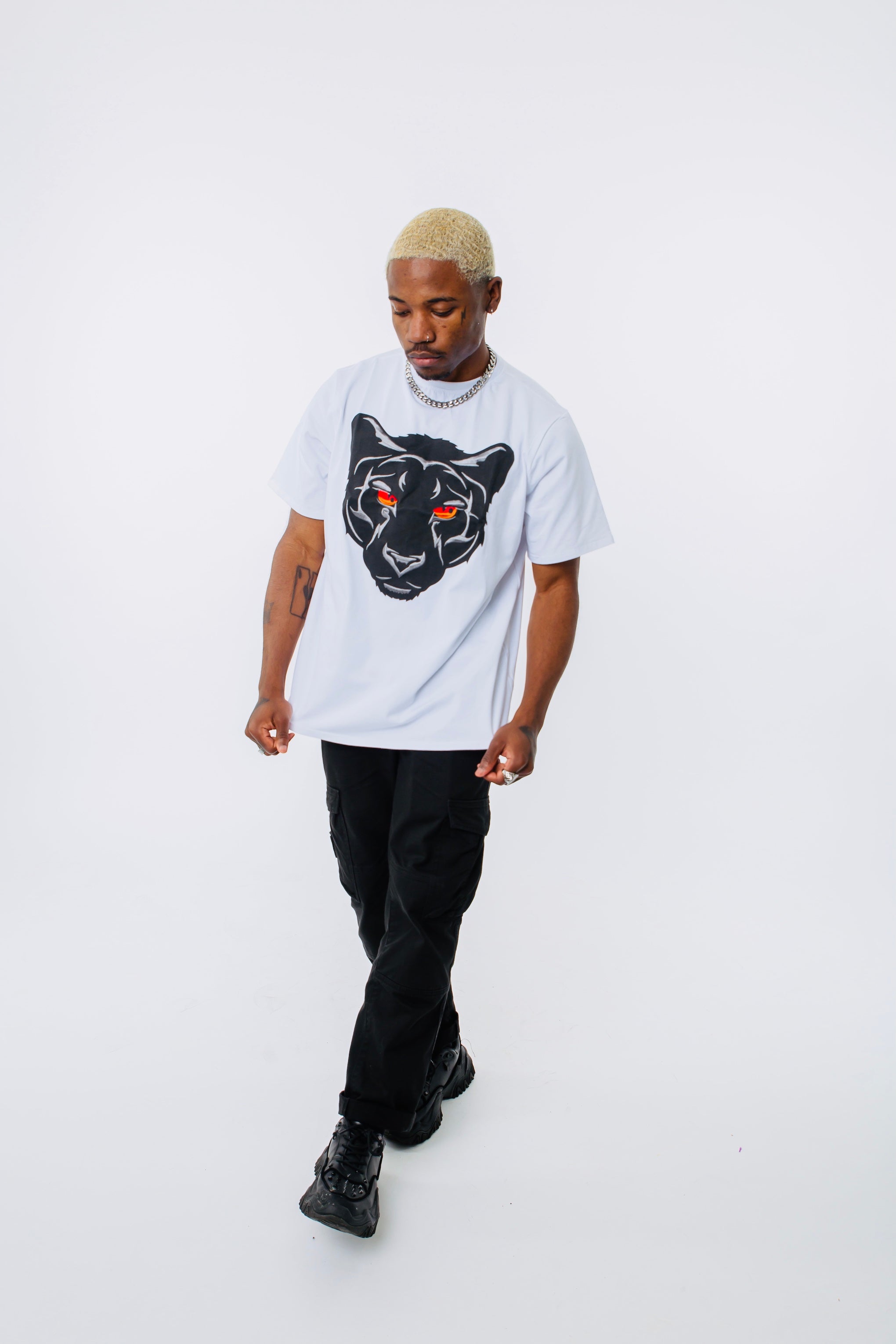 Panther T shirt - White