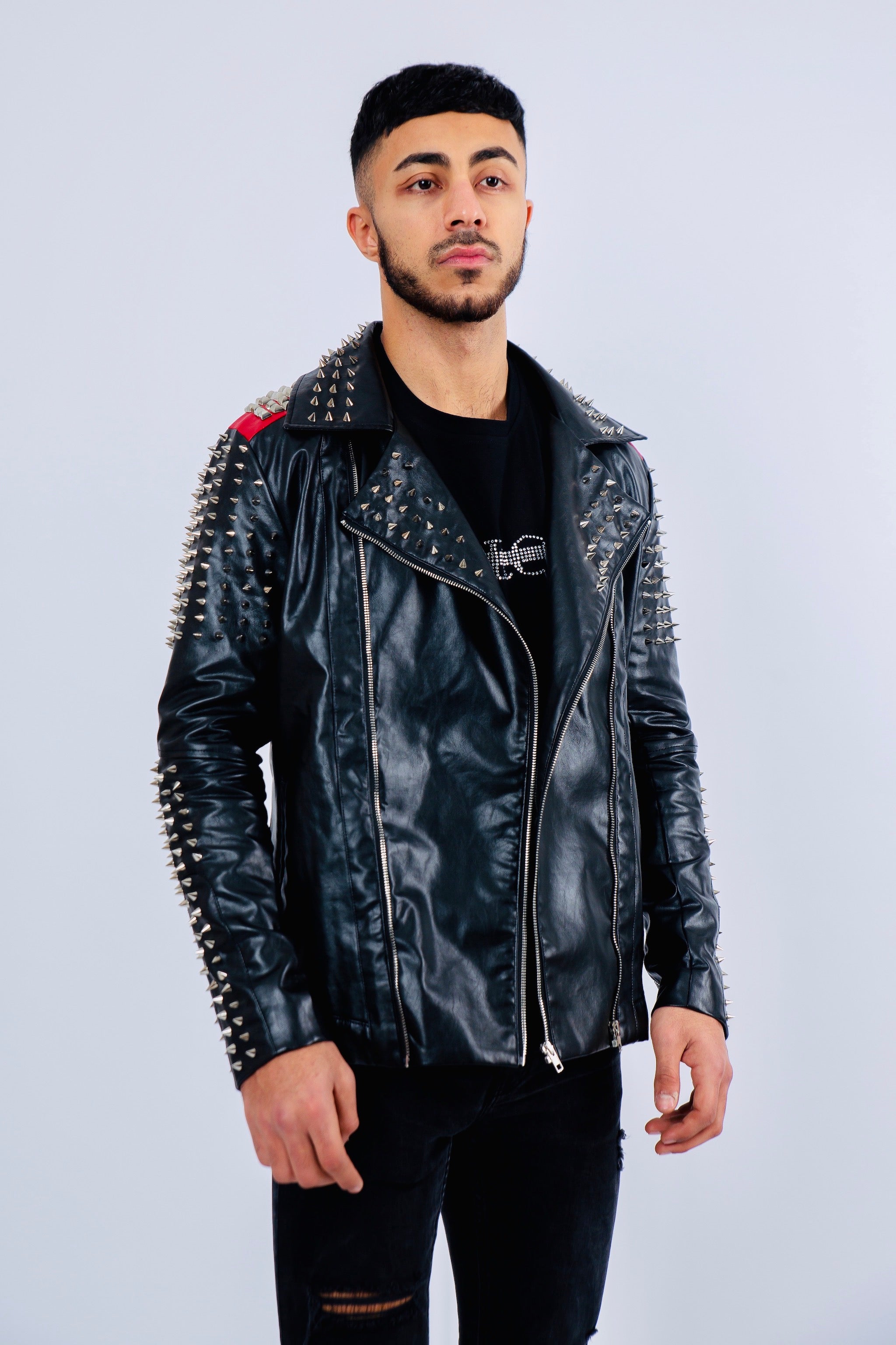 Studded Leather Jacket