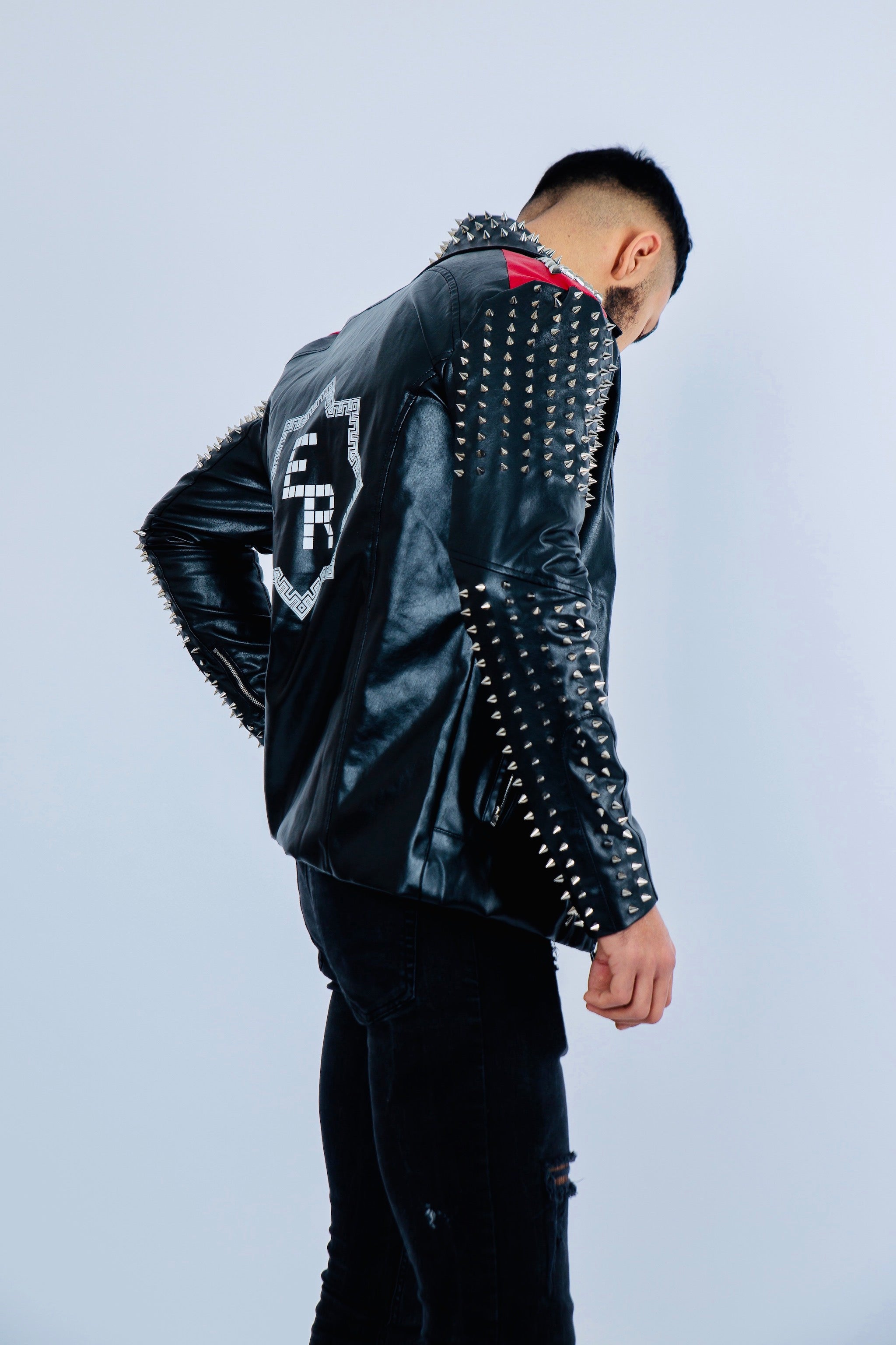 Studded Leather Jacket