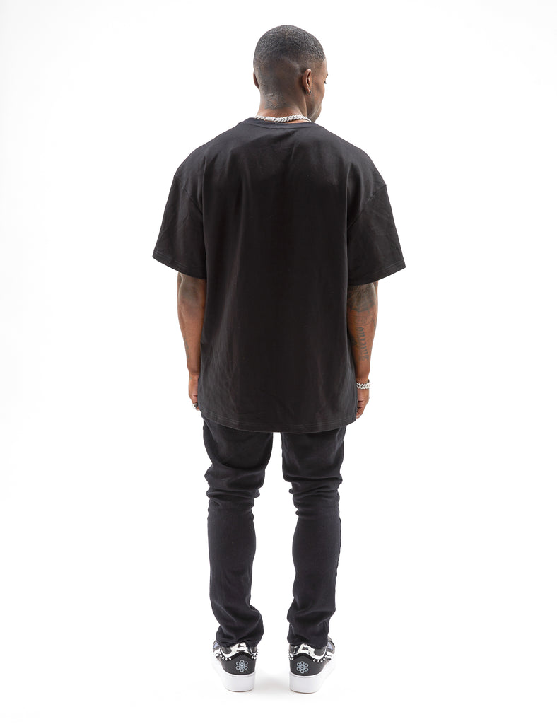 Orange/Black T Shirt
