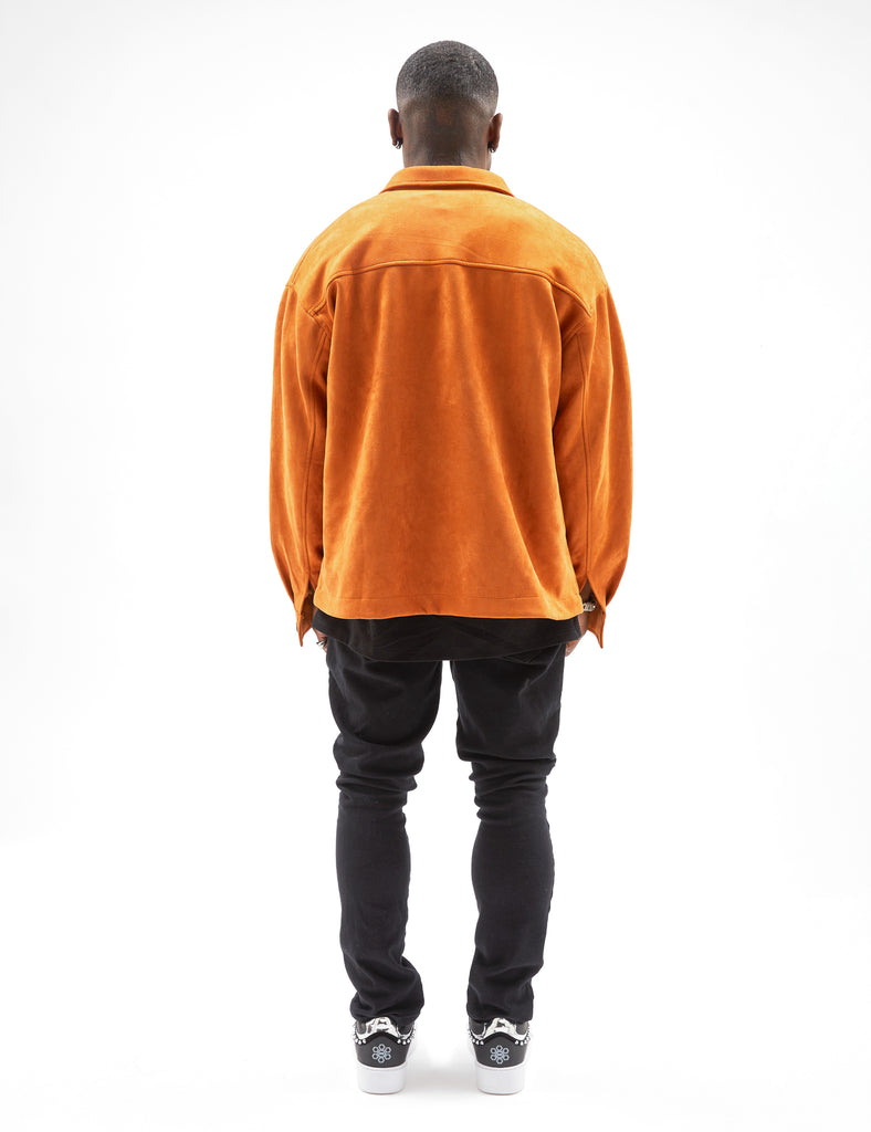Suede Overshirt