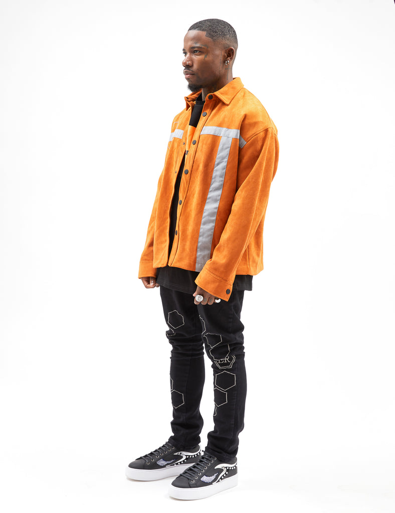 Suede Overshirt