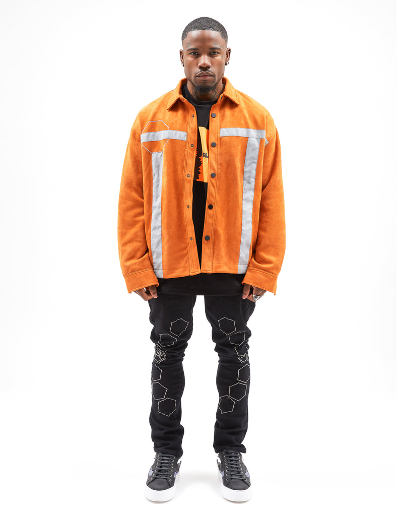 Suede Overshirt